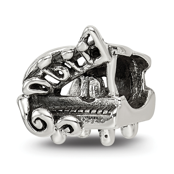 Jewelry Sterling Silver Reflections Baby Grand Piano Bead Poshmark